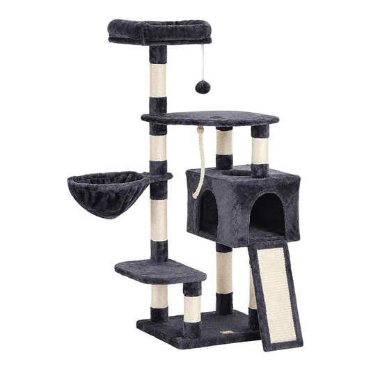 50" Multi-Level Cat Tree & Scratching Tower