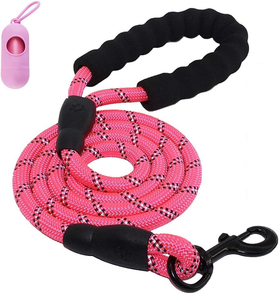 6.5FT Strong Dog Leash with Comfortable Padded Handle