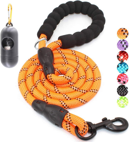 6.5FT Strong Dog Leash with Comfortable Padded Handle