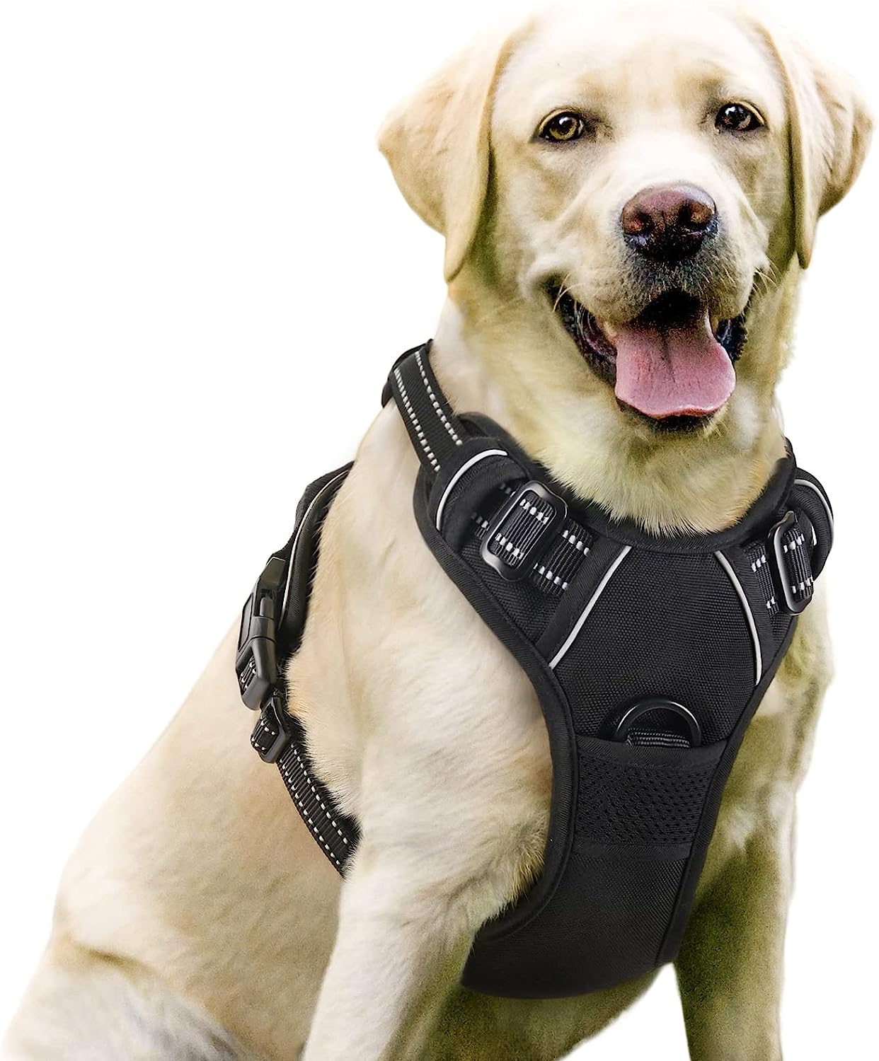 Dog Harness with Reflective Safety and Easy Control Handle