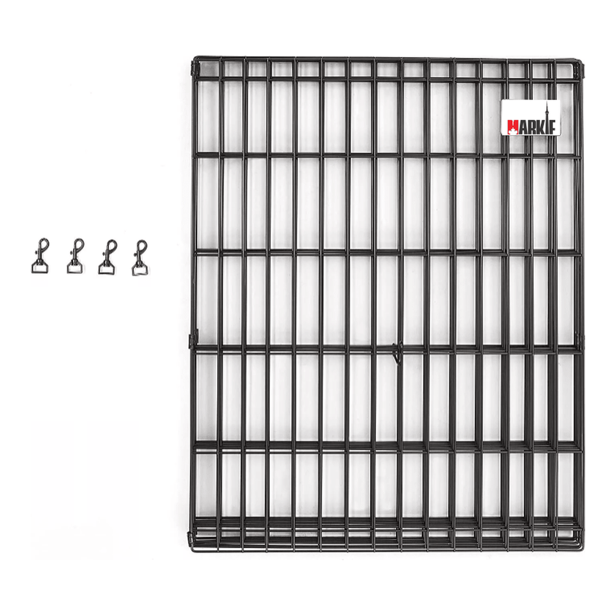 8-Panel Foldable Metal Dog Playpen