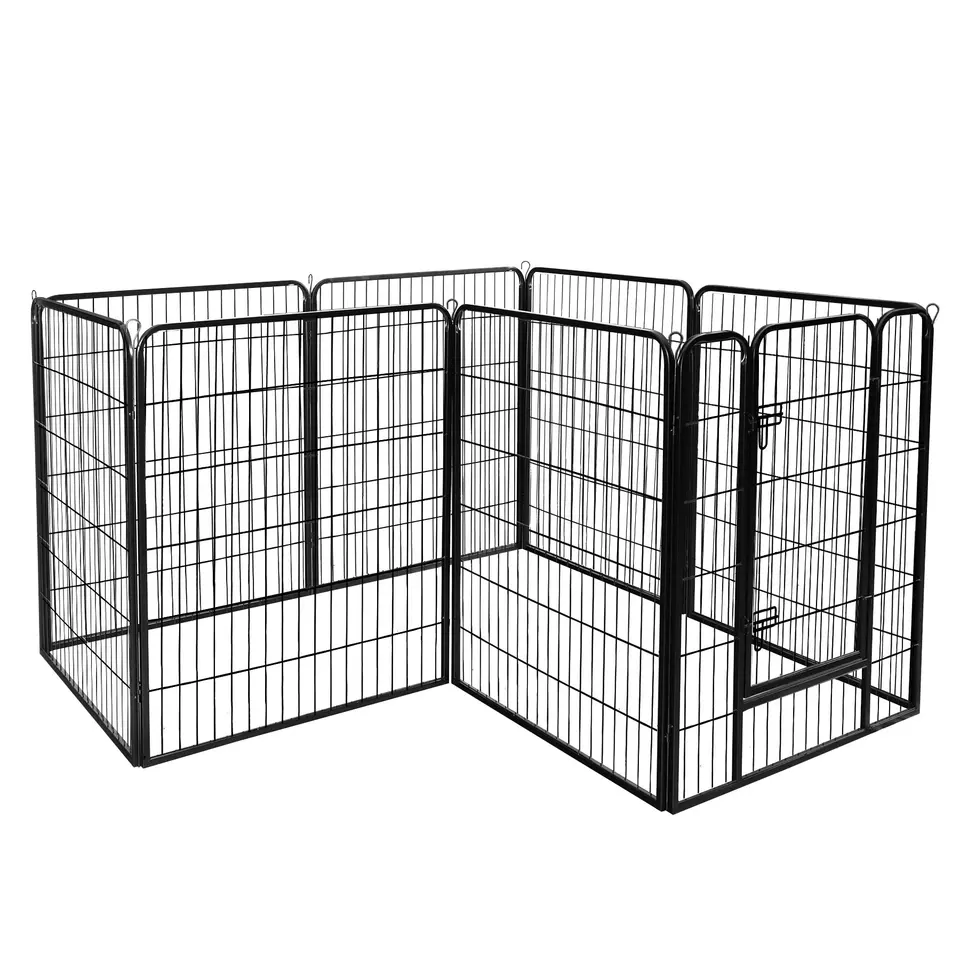 8 panels Heavy duty Pet Playpen Indoor Outdoor Pet Supplies MARKIF Markif