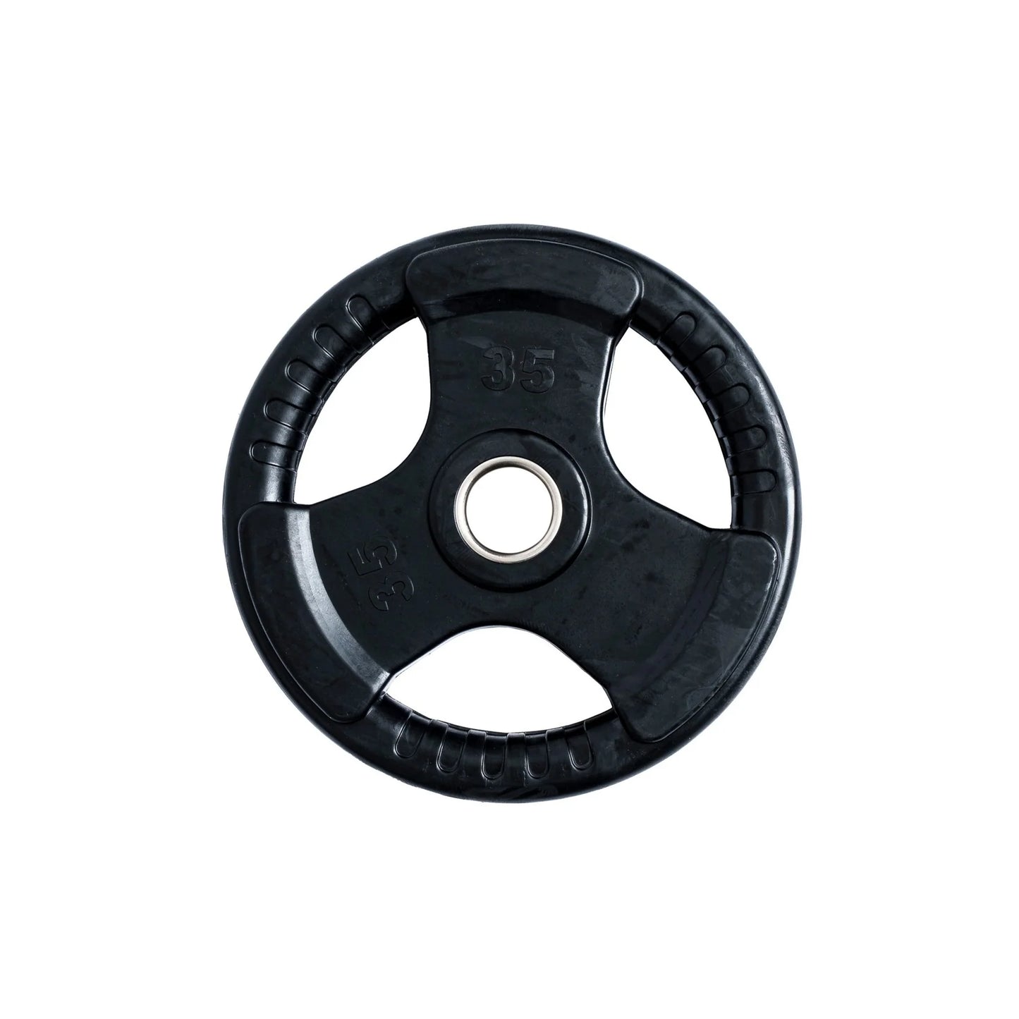 245 lb Rubber-Coated Olympic Plate Set