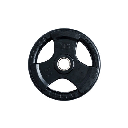 245 lb Rubber-Coated Olympic Plate Set