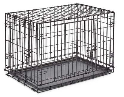 Dog crate with sales handle