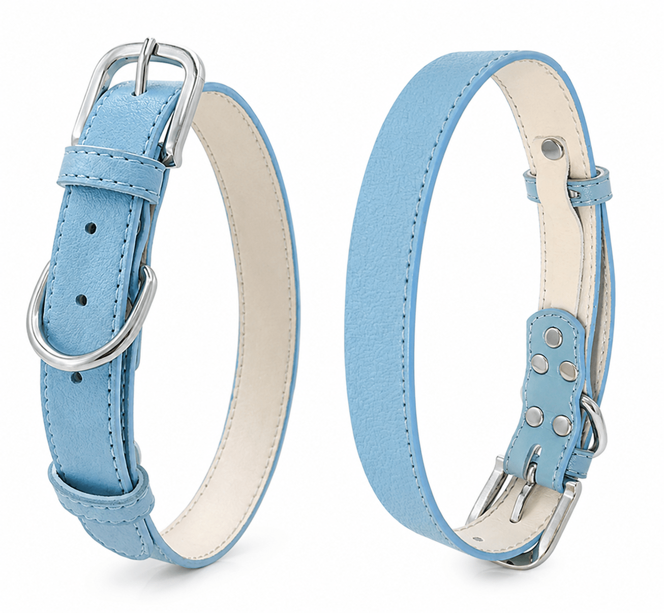 Adjustable Dog Collar with Metal Buckle - Markif Pet Shop