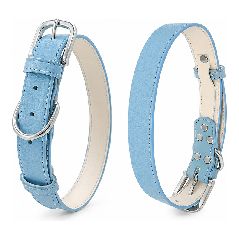 Adjustable Dog Collar with Metal Buckle