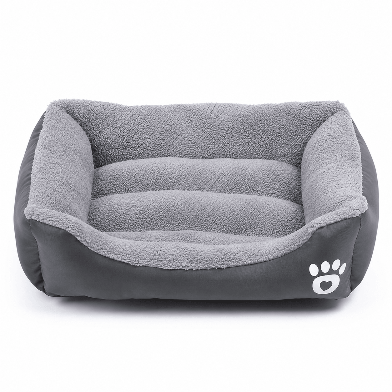Cozy Bolster Dog Bed with Raised Sides - Markif Pet Shop