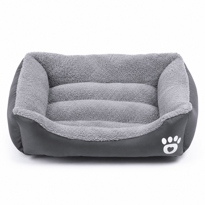 Cozy Bolster Dog Bed with Raised Sides - Markif Pet Shop