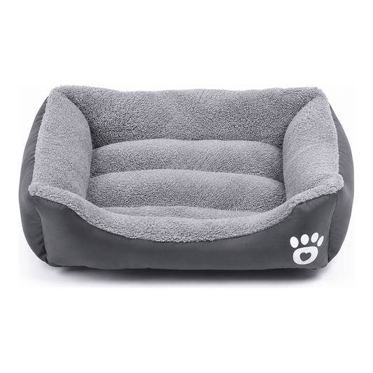 Cozy Bolster Dog Bed with Raised Sides