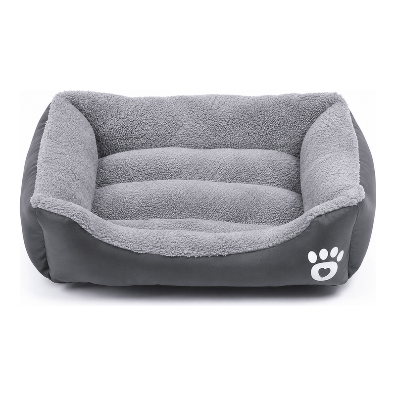 Cozy Bolster Dog Bed with Raised Sides - Markif Pet Shop