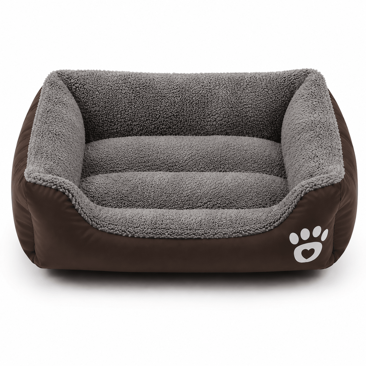 Cozy Bolster Dog Bed with Raised Sides - Markif Pet Shop