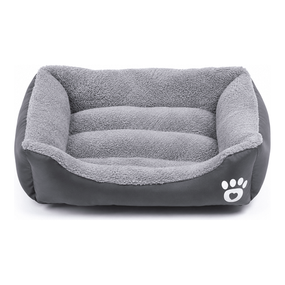 Cozy Bolster Dog Bed with Raised Sides