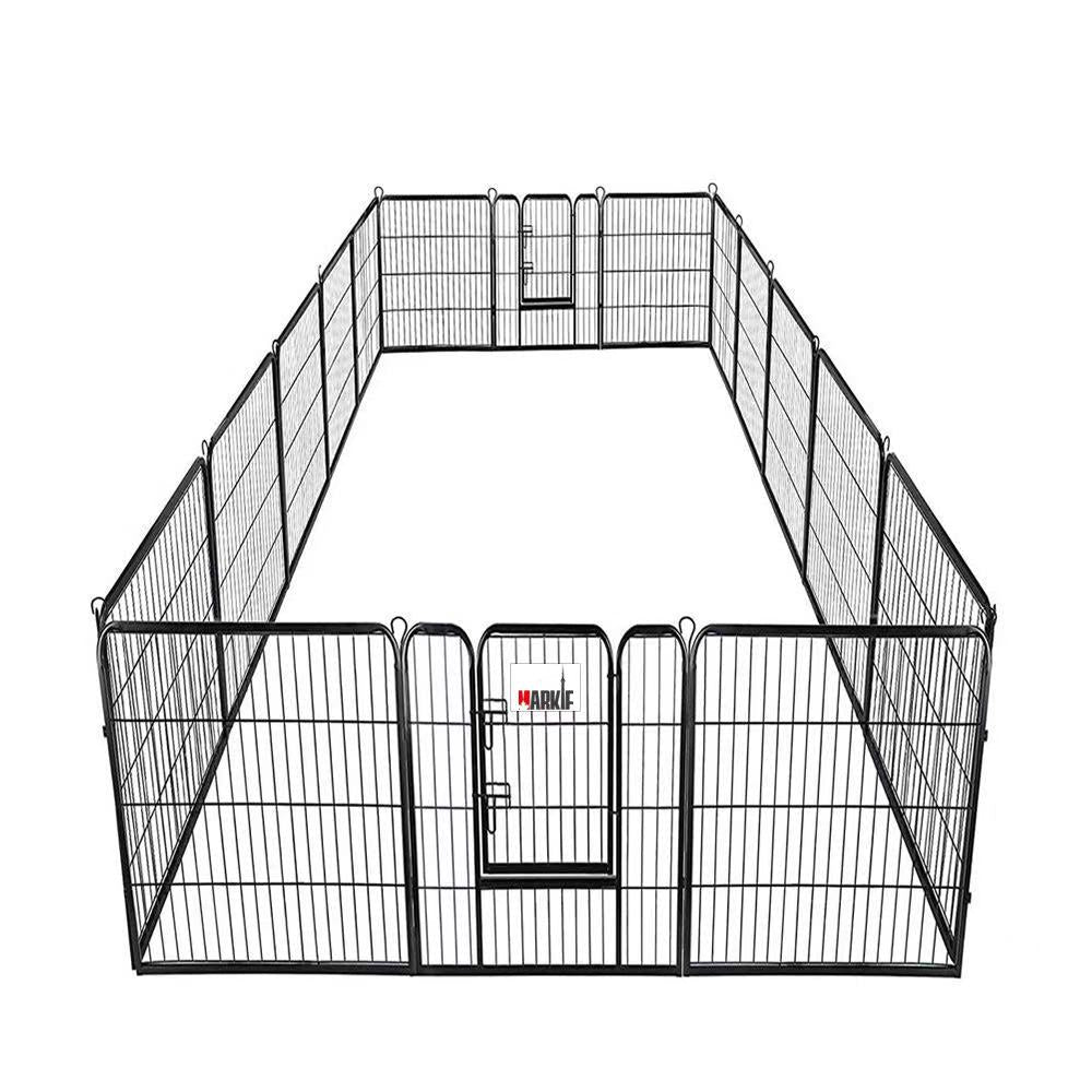 Heavy-Duty 8-Panel Metal Dog Playpen - Markif Pet Shop
