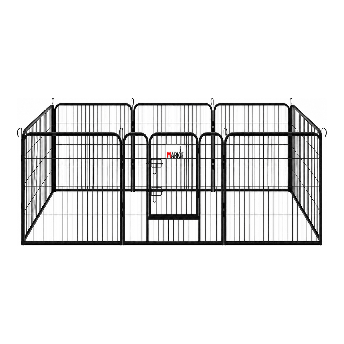 Heavy-Duty 8-Panel Metal Dog Playpen