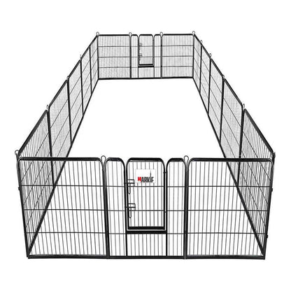 Heavy-Duty 8-Panel Metal Dog Playpen