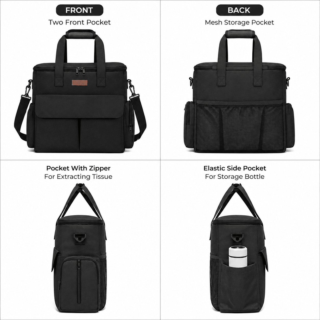 Pet Travel Bag with Food Storage - Markif Pet Shop