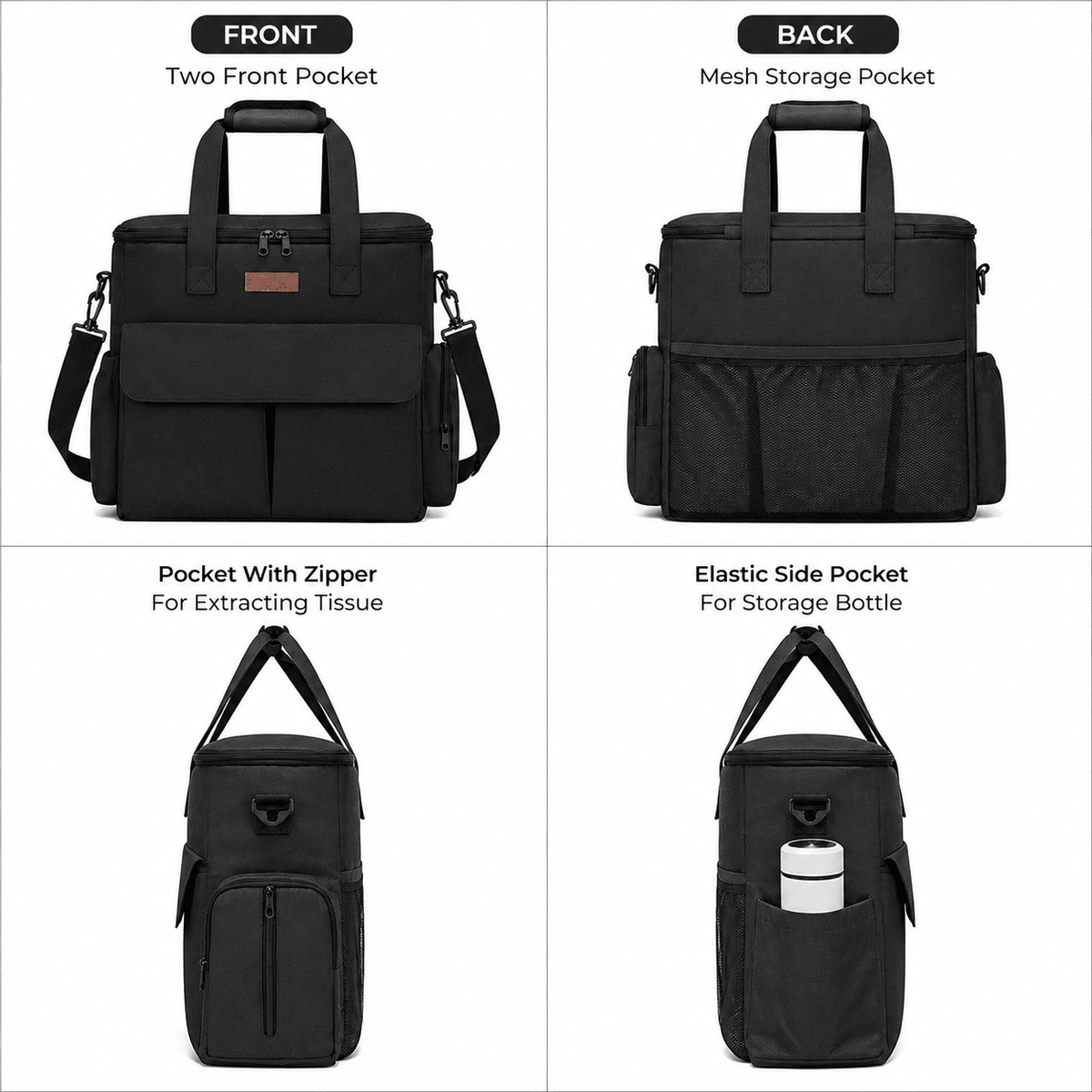 Pet Travel Bag with Food Storage - Markif Pet Shop