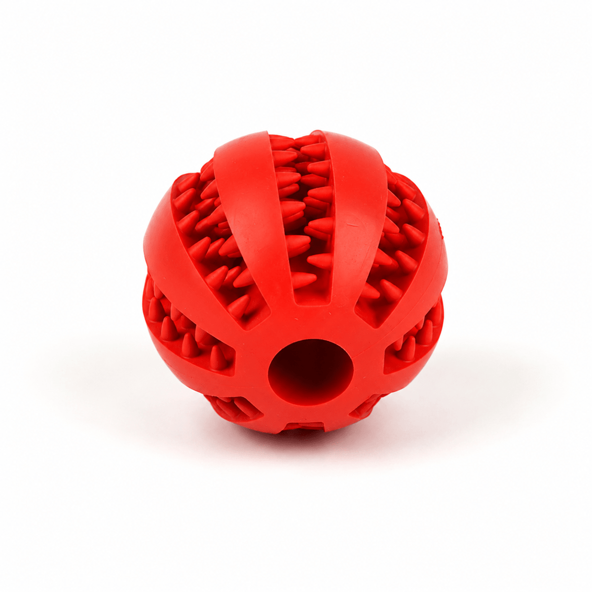 Rubber Dog Treat Ball & Chew Toy - Markif Pet Shop