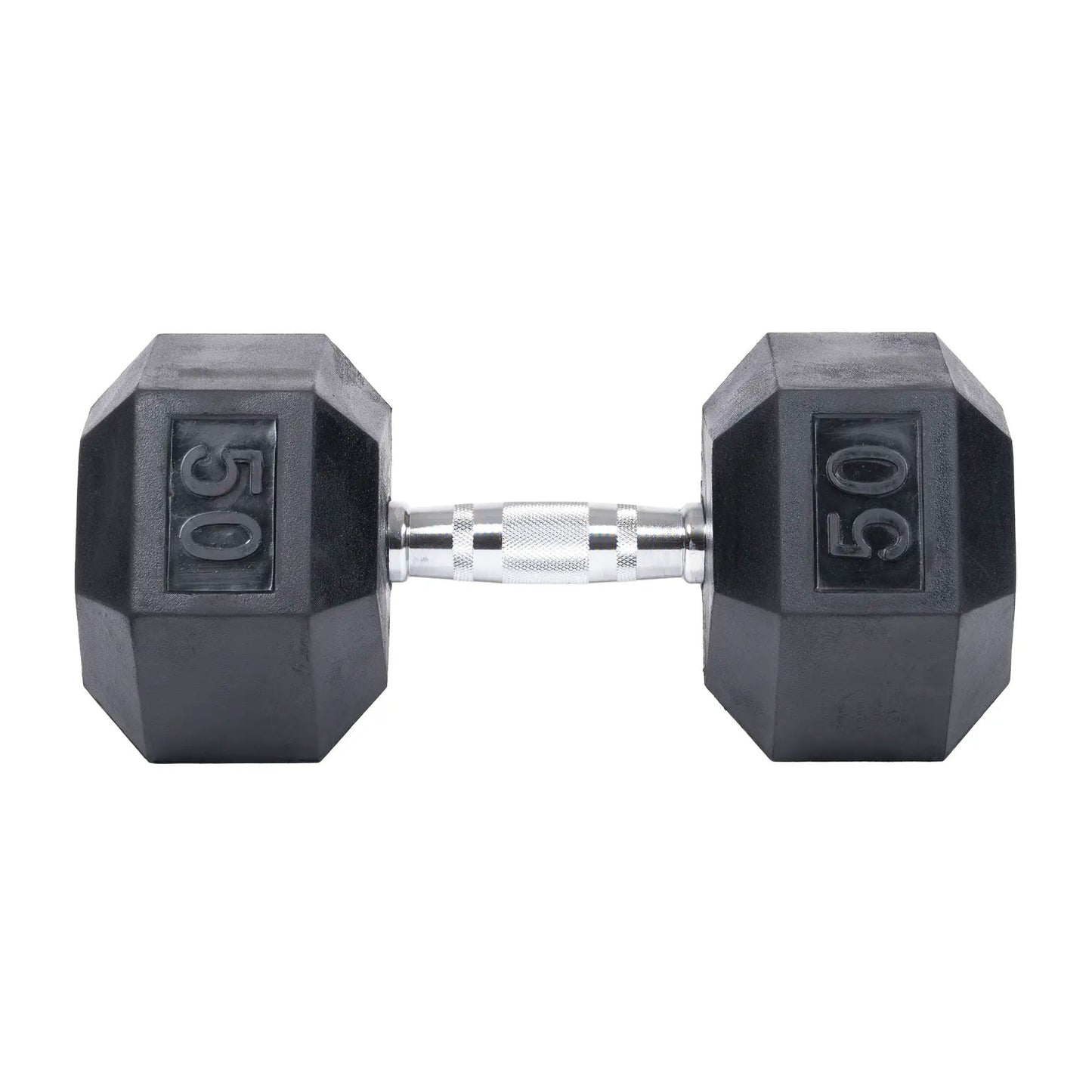 5-50lbs Rubber Dumbbell Set