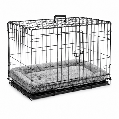 Soft Rectangular Dog Bed & Crate Mat - Markif Pet Shop