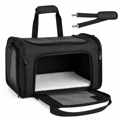 Soft-Sided Pet Carrier Bag - Markif Pet Shop