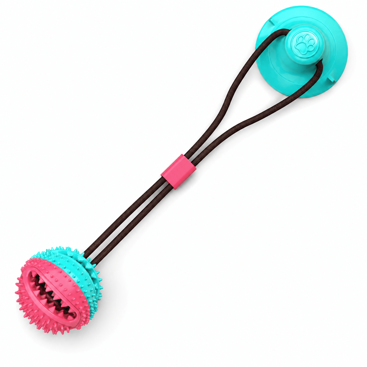 Suction Cup Dog Chew Toy with Treat Ball - Markif Pet Shop